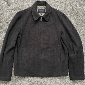 Banana Republic - Men’s Wool Zip Up Coat - Size Medium